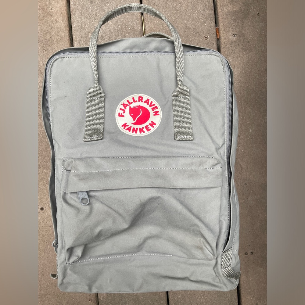 Fjallraven Kanken Gray Backpack